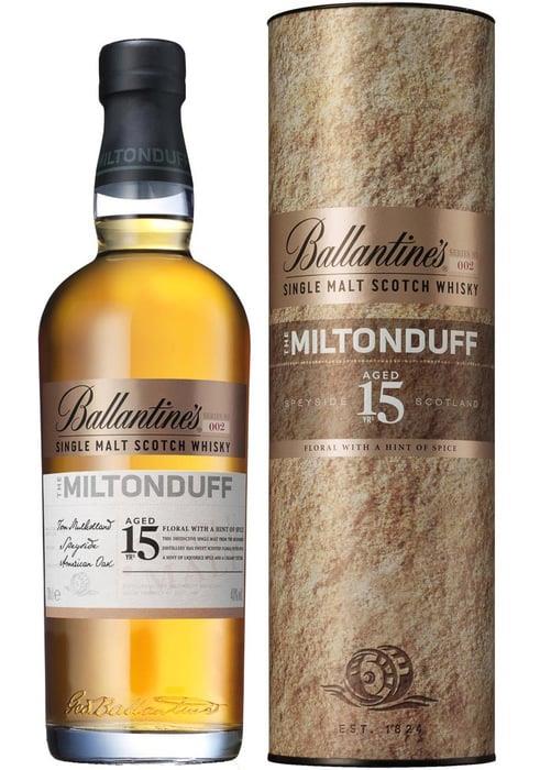 Whisky - Ballantines Miltonduff 15 års Distiller's Edition 40% - 70 cl.